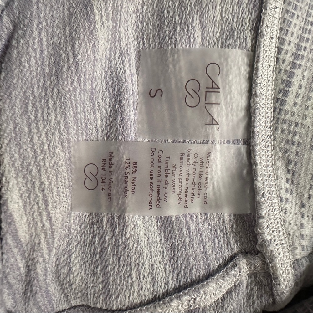 CALIA Seamed Essentials Full Length Hike Leggings Cloud Cover Multi Athletic - Picture 10 of 10